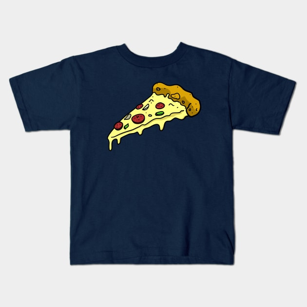 Gimme' Pizza Kids T-Shirt by akselkreis